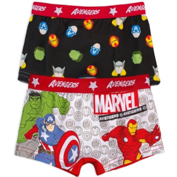 Avengers kids' boxer shorts 2 pieces/pack