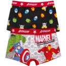 Avengers children's boxer shorts 2 pieces/pack 4/5 years
