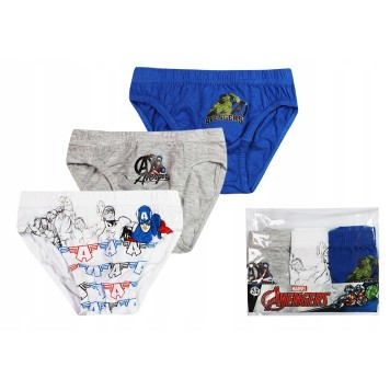 Avengers children's underwear, bottom 3 pieces/package 2/3 years