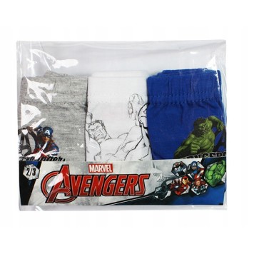 Avengers children's underwear, bottom 3 pieces/package 2/3 years