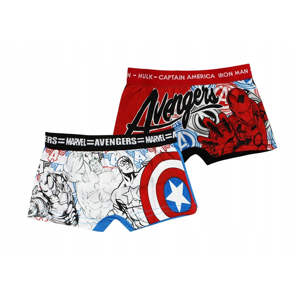 Avengers children's boxer shorts 2 pieces/pack 2/3 years