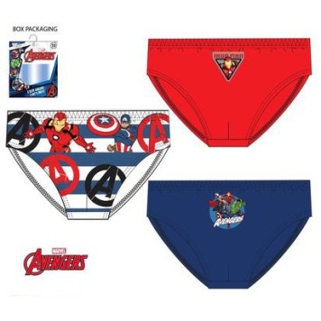 Avengers children's underwear, 3 pieces/package