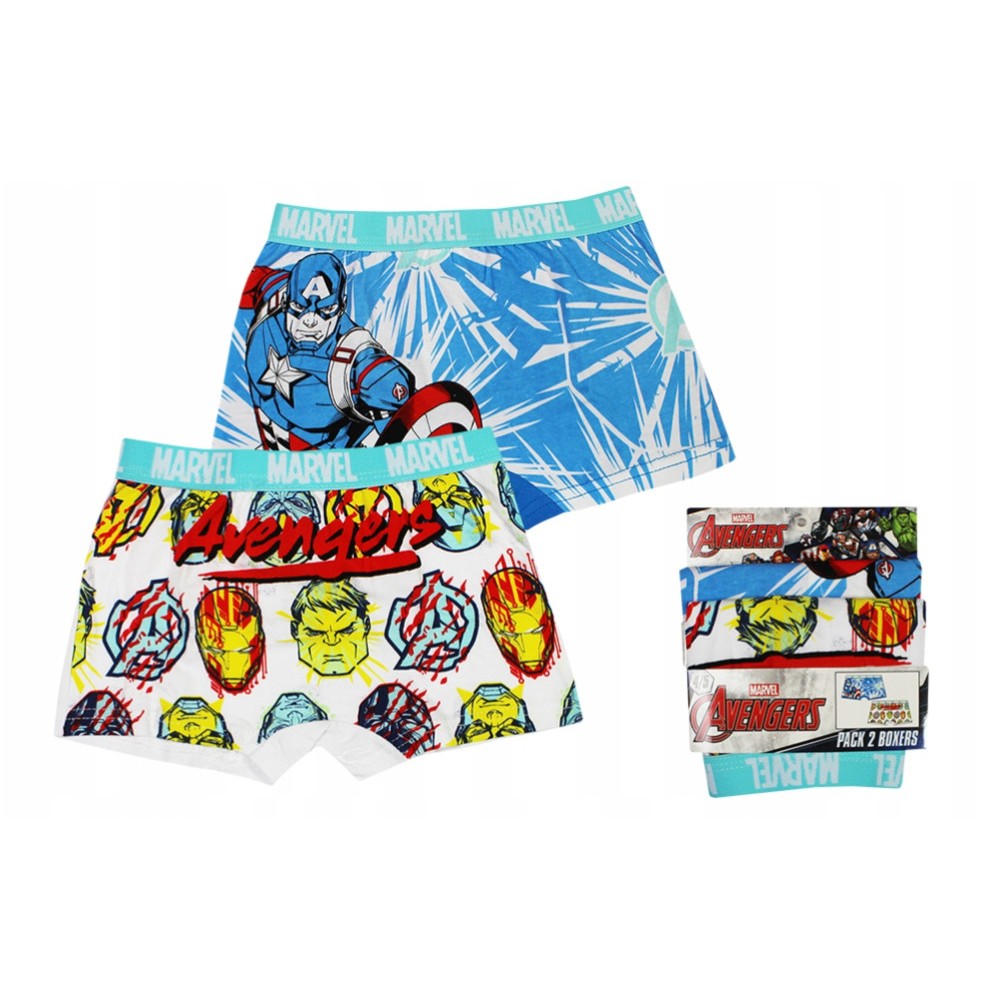 Avengers children's boxer shorts 2 pieces/pack 4/5 years