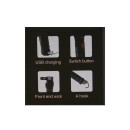 LATARKA WARSZTATOWA LED USB KD1234