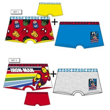 Avengers kids boxer shorts 2 pieces/pack