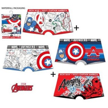 Avengers kids' boxer shorts 2 pieces/package