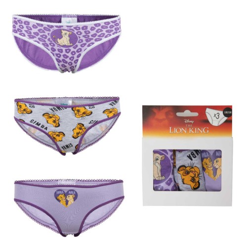 Disney The Lion King Simba children's underwear, pack of 3 panties