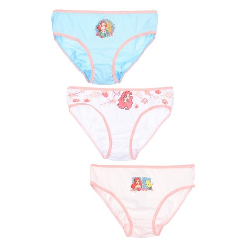 Disney Princess Ariel children's underwear, panties 3 pieces/pack 6/8 years