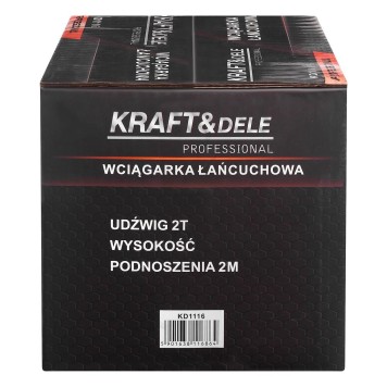 Wyciągarka łańcuchowa warsztatowa 2T 2M KD1116