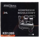 Kompresor bezolejowy 24L 1200W KD1395