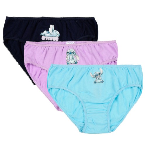 Disney Lilo and Stitch Alien children's underwear, panties 3 pieces/package 6 - 8 years / 116 - 128 cm