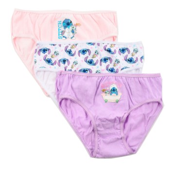 Disney Lilo and Stitch Bathing children's underwear, panties 3 pieces/pack 6 - 8 years / 116 - 128 cm