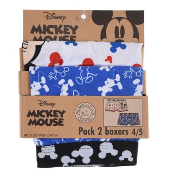 Disney Mickey  children's boxer shorts 2 pieces/package 4/5 years