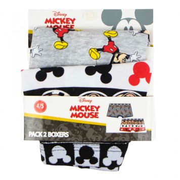 Disney Mickey  children's boxer shorts 2 pieces/pack
