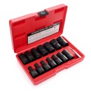 ZESTAW NASADEK  DO OBRABIANYCH ŚRUB 1/2"  - 15 EL. KD11793