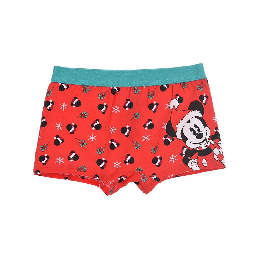 Disney Mickey  Christmas Child Boxer Shorts 2-8 Years
