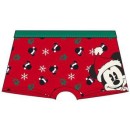 Disney Mickey  Red Christmas children's boxer shorts 6 - 8 years / 116 - 128 cm