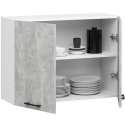 Szafka OLIWIA W80 H580 BIAŁA / BETON