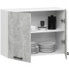 Szafka OLIWIA W80 H580 BIAŁA / BETON