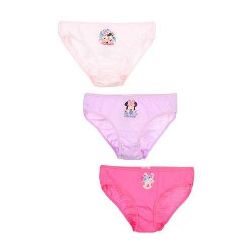 Disney Minnie children's underwear, 3-piece panty set