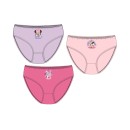 Disney Minnie children's underwear, 3-piece panty set