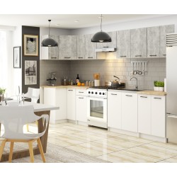 Szafka OLIWIA W80 H580 BIAŁA / BETON
