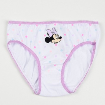 Disney Minnie  Purple Dots children's underwear, panties 3 pieces/package 5 - 6 years / 110 - 116 cm
