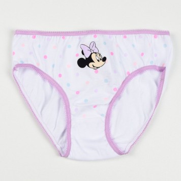 Disney Minnie  Purple  children's underwear, panties 3 pieces/package 3 - 8 years / 98 - 128 cm