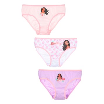Disney Vaiana children's underwear, panties 3 pieces/pack
