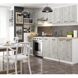 Szafka OLIWIA W60 H580 BIAŁA / BETON
