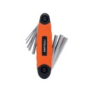 ZESTAW  IMBUSÓW SKŁADANYCH 8 EL. HEX KD11934