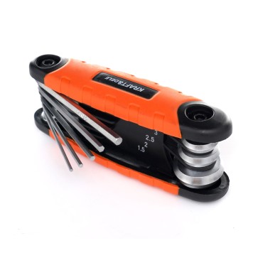 ZESTAW  IMBUSÓW SKŁADANYCH 8 EL. HEX KD11934