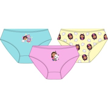 Gabby's Dollhouse kids underwear, panties 3 pieces/pack 104-134 cm