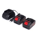 SZLIFIERKA KĄTOWA AKUMULATOROWA + ADAPTER PIŁY  KD10624