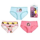 Gabby's Dollhouse Hey kids underwear, panties 3 pieces/package 4/5 years