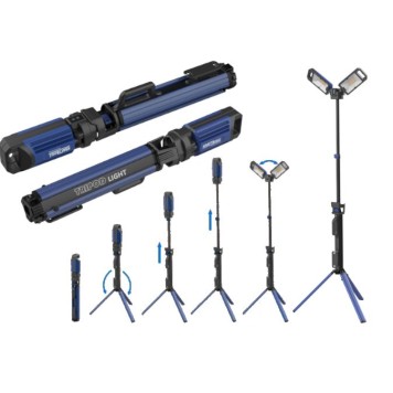 LAMPA NA STOJAKU 5000 Lm 2 x 21700 4000 Mah KD1265