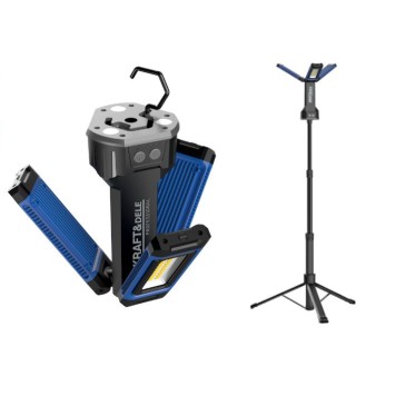 LAMPA NA STOJAKU 4500 Lm 2 x 21700 4000 Mah KD1268