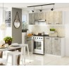 Szafka OLIWIA W30 H580 BIAŁA / BETON