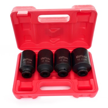 NASADKI UDAROWE 1/2" 6-KĄTNE  4 szt. KD11754