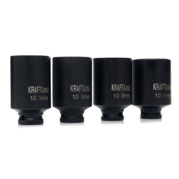 NASADKI UDAROWE 1/2" 6-KĄTNE  4 szt. KD11754