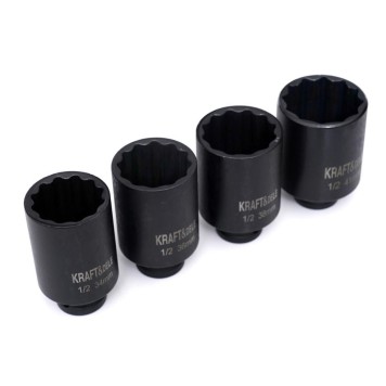 NASADKI UDAROWE 1/2" 6-KĄTNE  4 szt. KD11754