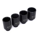 NASADKI UDAROWE 1/2" 6-KĄTNE  4 szt. KD11754