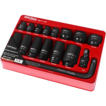 NASADKI UDAROWE 1/2" 16 szt. KD11762