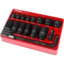 NASADKI UDAROWE 1/2" 16 szt. KD11762