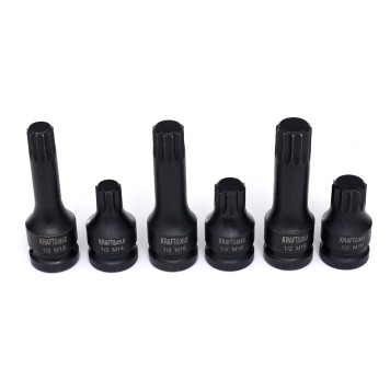 NASADKI UDAROWE 1/2" M14 M16 M18 6 szt. KD11761