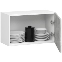 Szafka OLIWIA W60OK BIAŁA / BETON