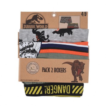 Jurassic World kids boxer briefs 2 pieces/pack 4/5 years