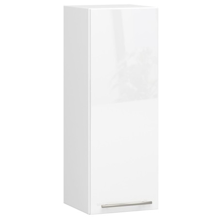 WISZĄCA SZAFKA KUCHENNA OLIWIA W 30cm BIAŁA-BIAŁY POŁYSK H720