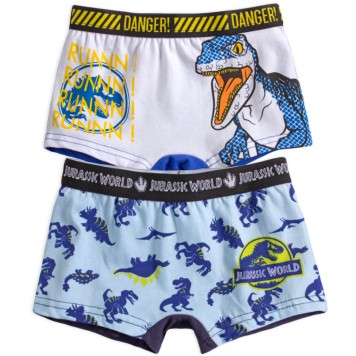 Jurassic World children's boxer shorts 2 pieces/pack