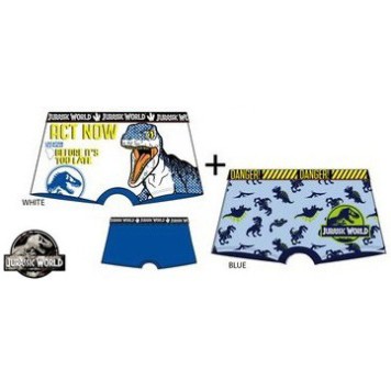 Jurassic World children's boxers 2 pieces/pack 6/8 years